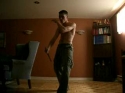 Screencap taken from one of the few lil movies I took with a digicam of myself training with *drumroll* my BWS-1 katana! ... ok so it looks like a tanto from that angle but in reality it has a 20 inches long blade ^^;