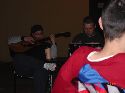 Chris on Guitar, Shane on Drums