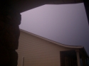 Little shot of one of the never ending lighting burst, in the storm that struck Montreal on the 1st of August