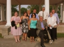 Some of my family at my cousin's wedding.